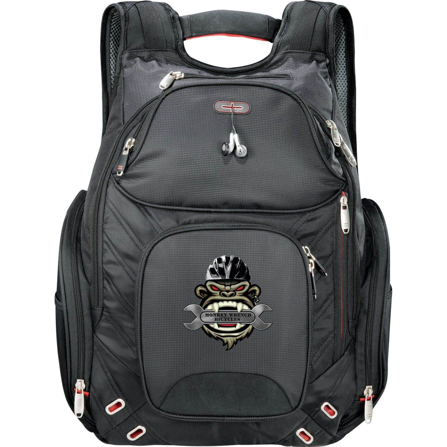Custom logo elleven™ Amped TSA 17" Computer Backpack
