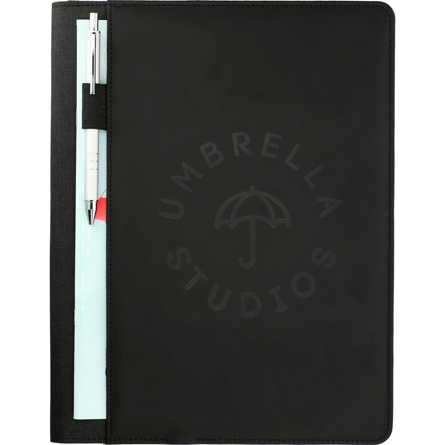 Custom logo FSC® Mix Vienna Wireless Charging Writing Pad