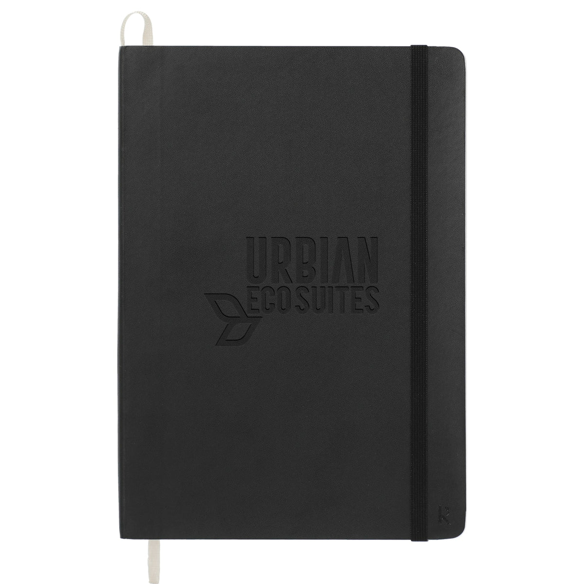 Custom logo Karst 5.5" x 8.5" Stone Soft Bound Notebook