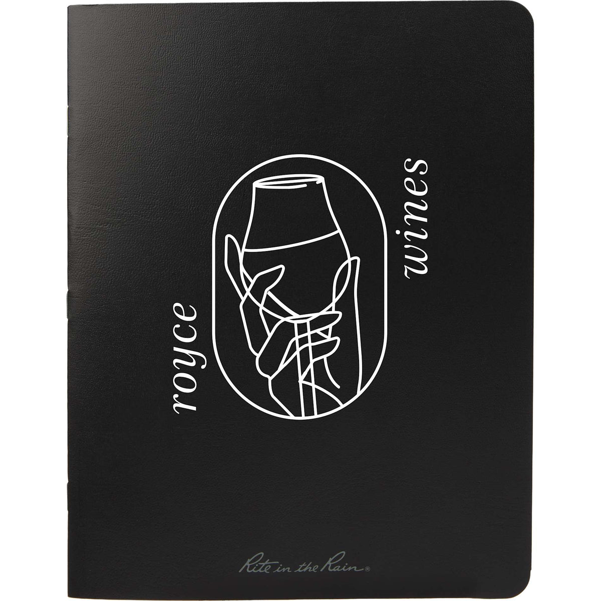 Custom logo 6.6" x 8.5" Rite in the Rain Stapled Notebook