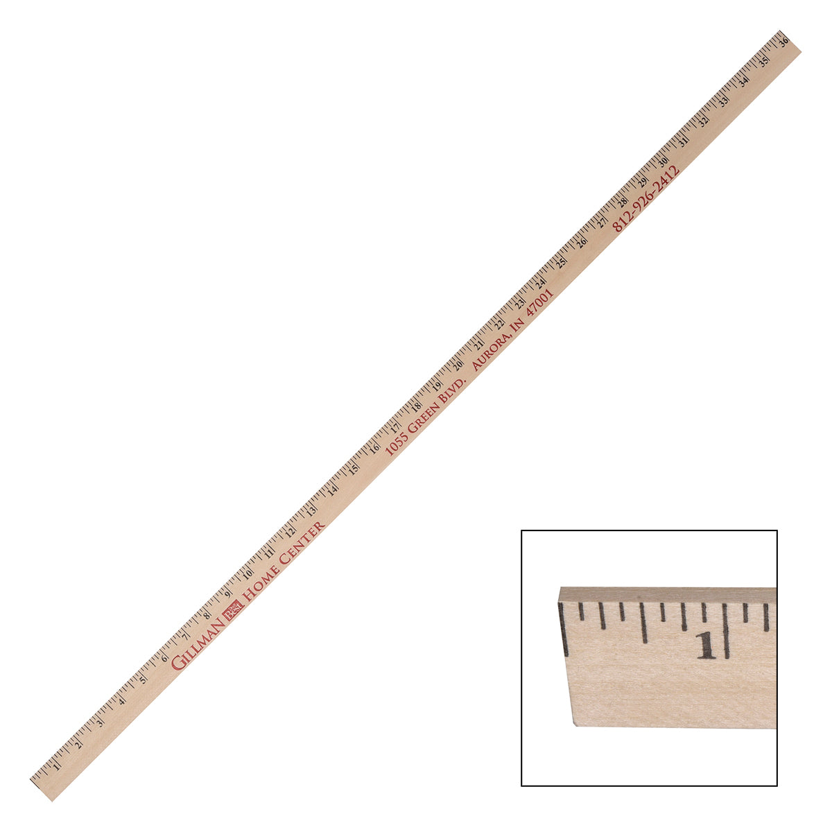 Custom logo Natural Yardstick