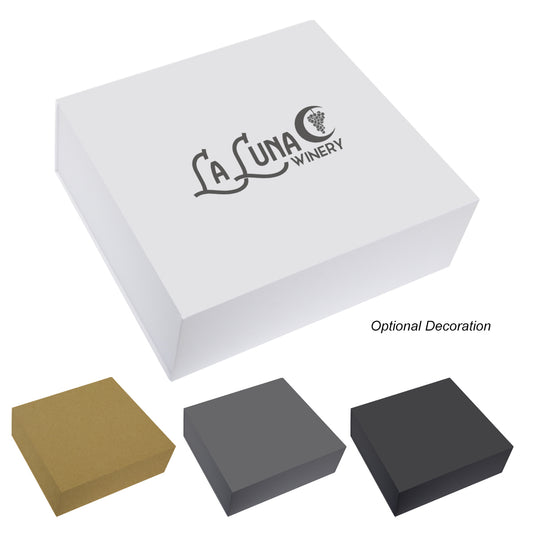 Custom logo 15" W x 12" Magnetic Closure Gift Box