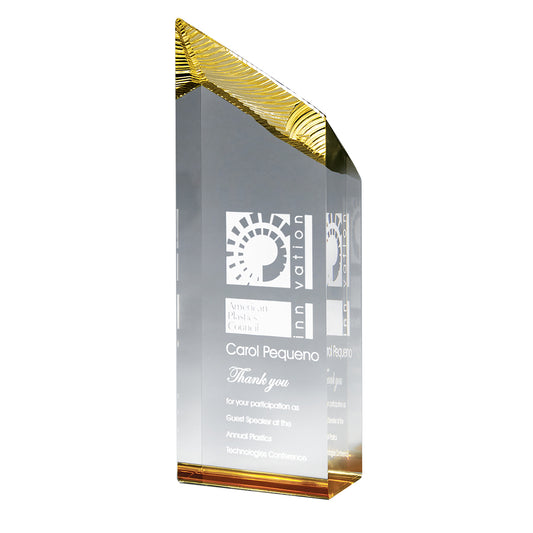 Custom logo Large Chisel Tower Award