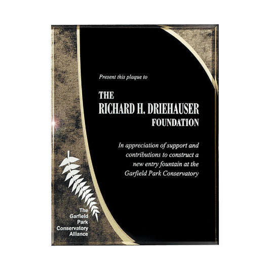 Custom logo Small Halley Plaque