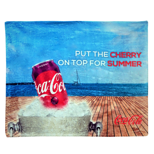 Custom logo 30" x 40" Blanket