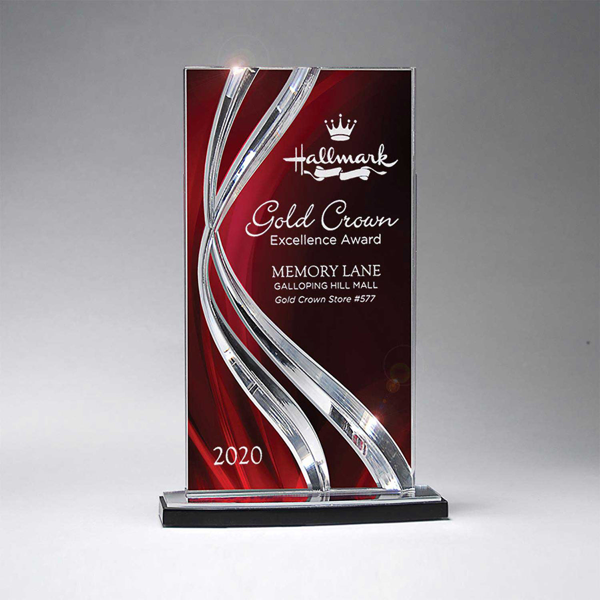 Custom logo Large Ribbon Award