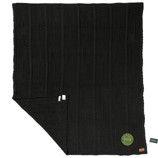 Custom logo tentree Organic Cotton Cable Blanket