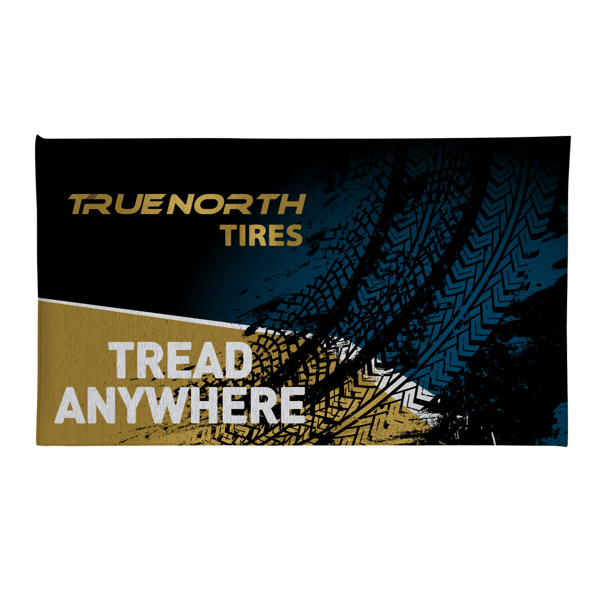 Custom logo 51" X 31 ½" Washable Rug