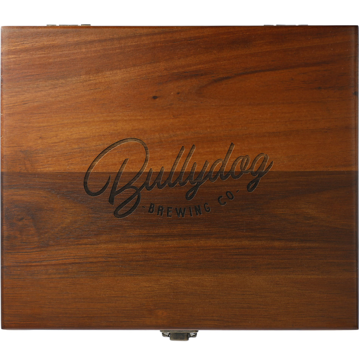 Custom logo Graze Wood and Metal Wine Set