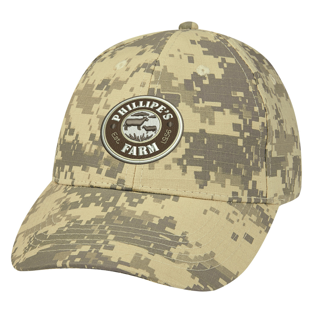 Custom logo Digital Camouflage Cap