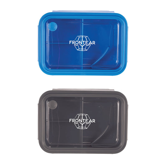 Custom logo Three Compartment Food Storage Bento Box