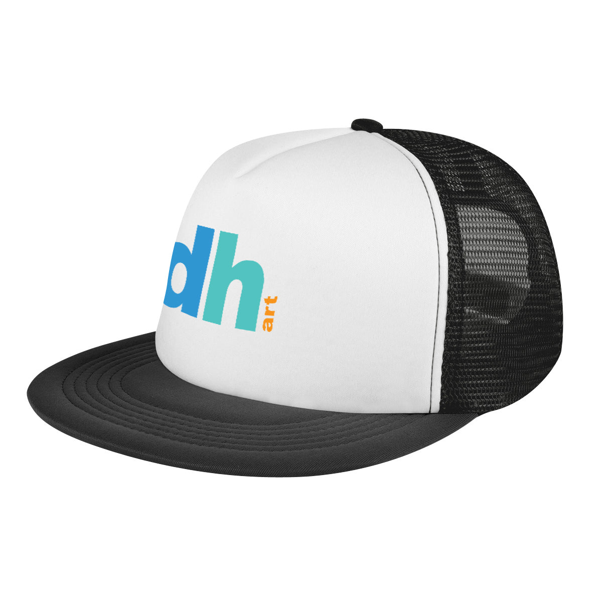 Custom logo Flat Bill Trucker Cap