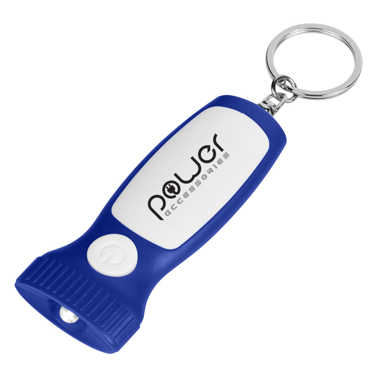 Custom logo Slim LED Light Key Chain