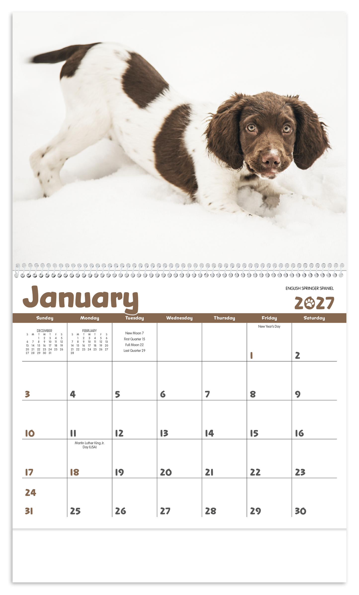 Puppies Calendar