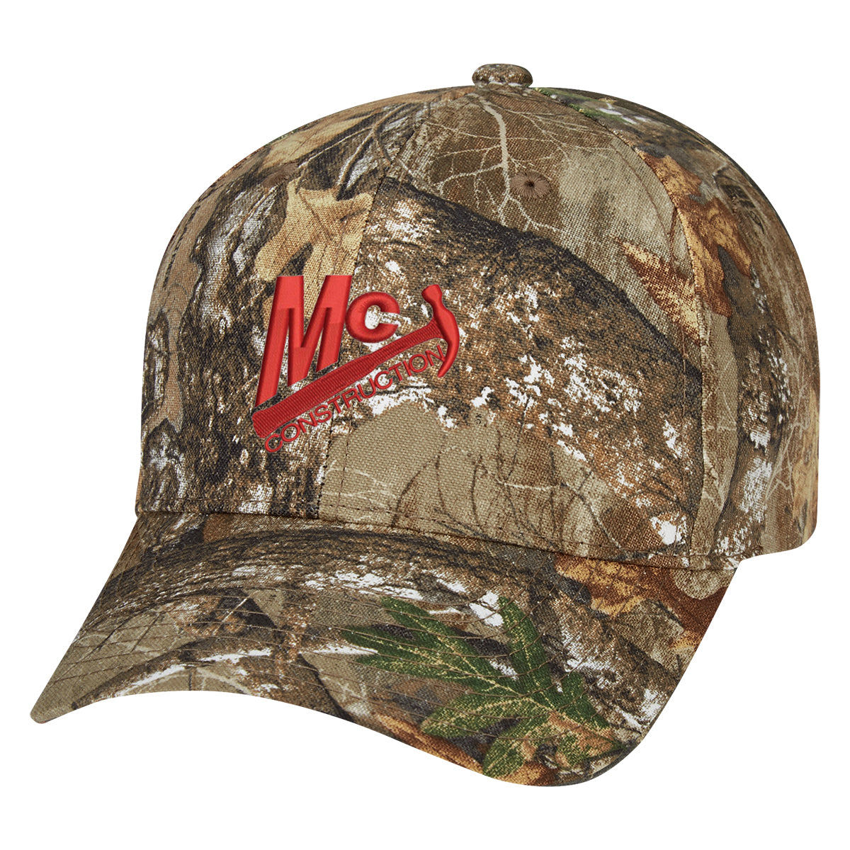 Custom logo REALTREE® And Mossy Oak® Hunter's Retreat Camouflage Cap