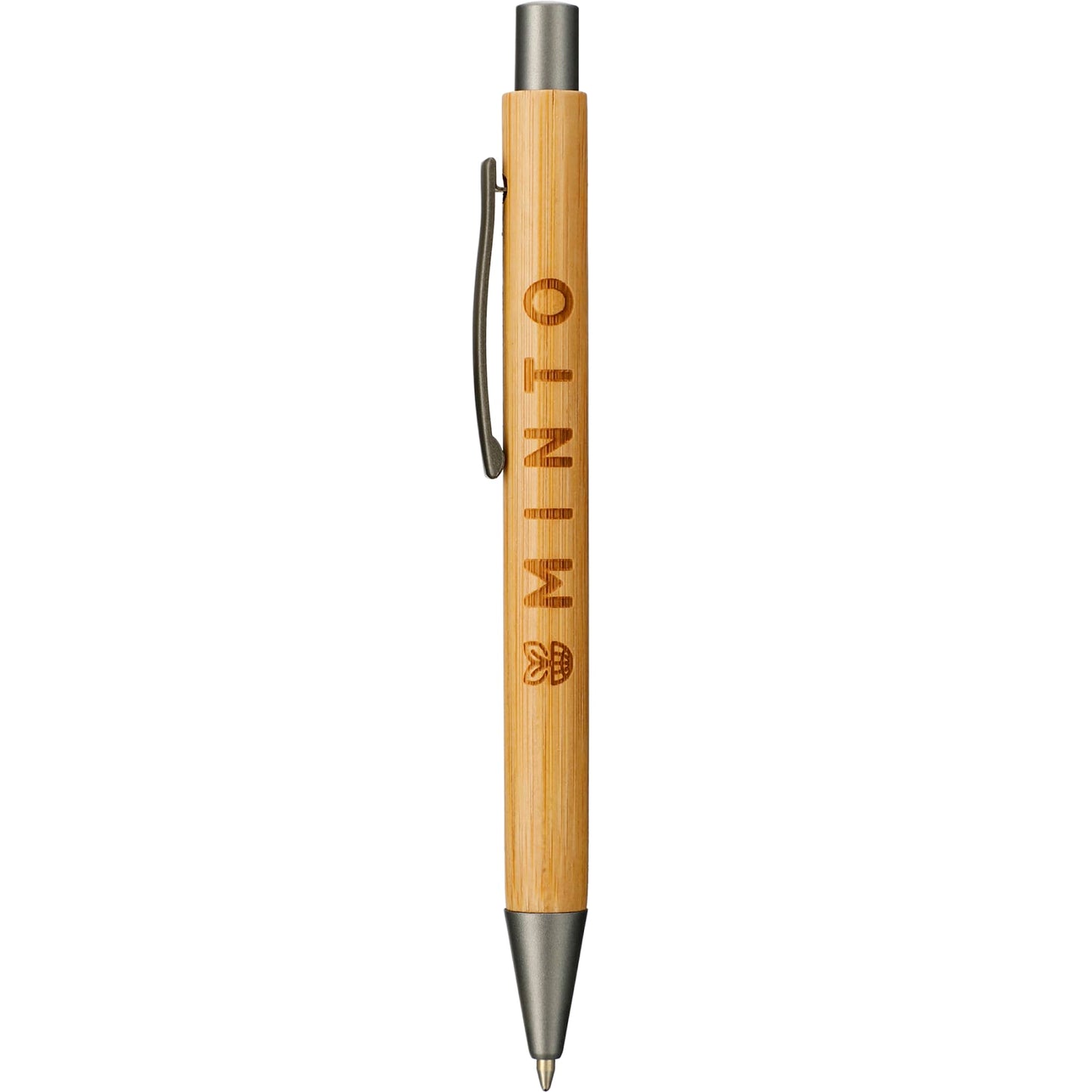 Custom logo Bamboo Quick-Dry Gel Ballpoint