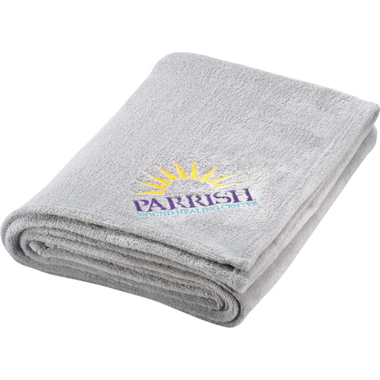Custom logo Micro Coral Plush Blanket