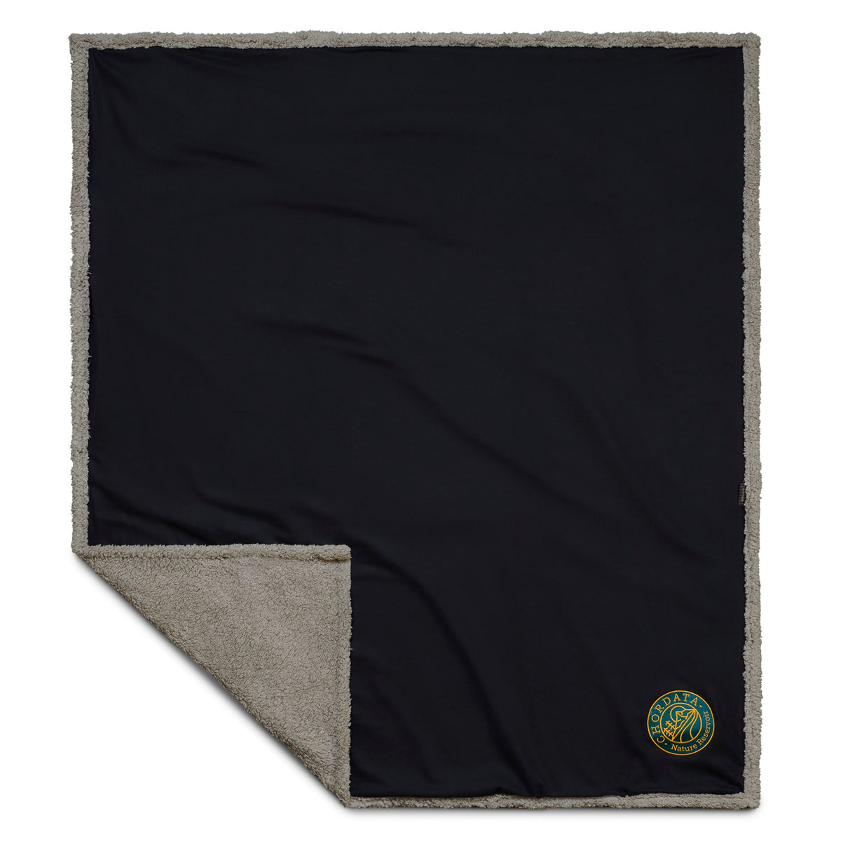 Custom logo Field & Co.® Oversized Wool Sherpa Blanket