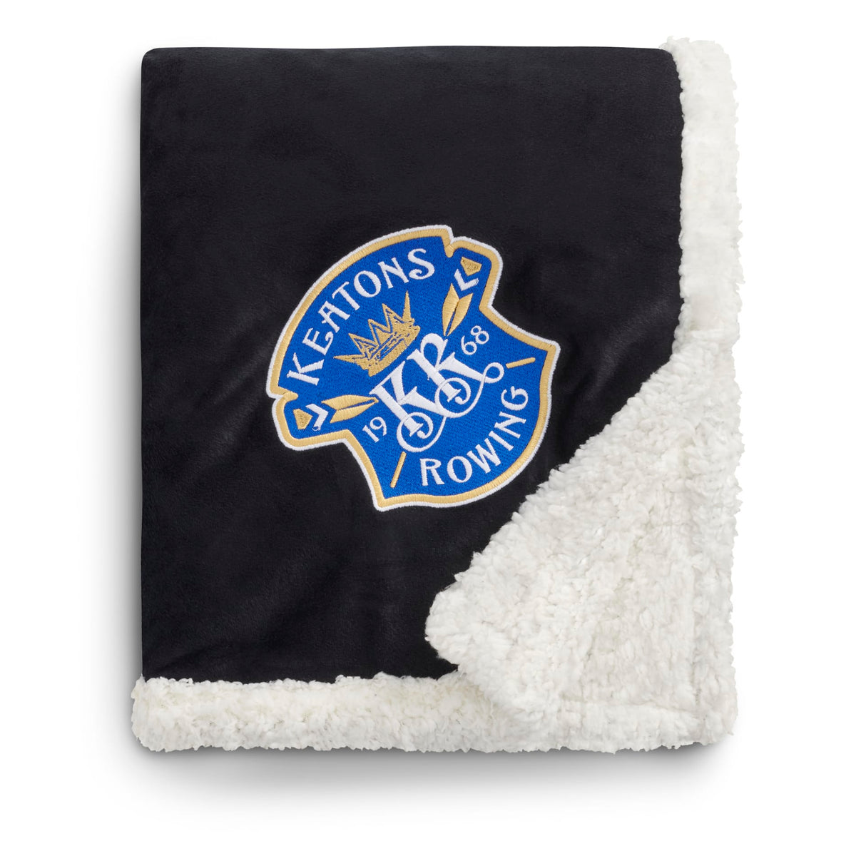 Custom logo Field & Co. 100% Recycled PET Sherpa Blanket