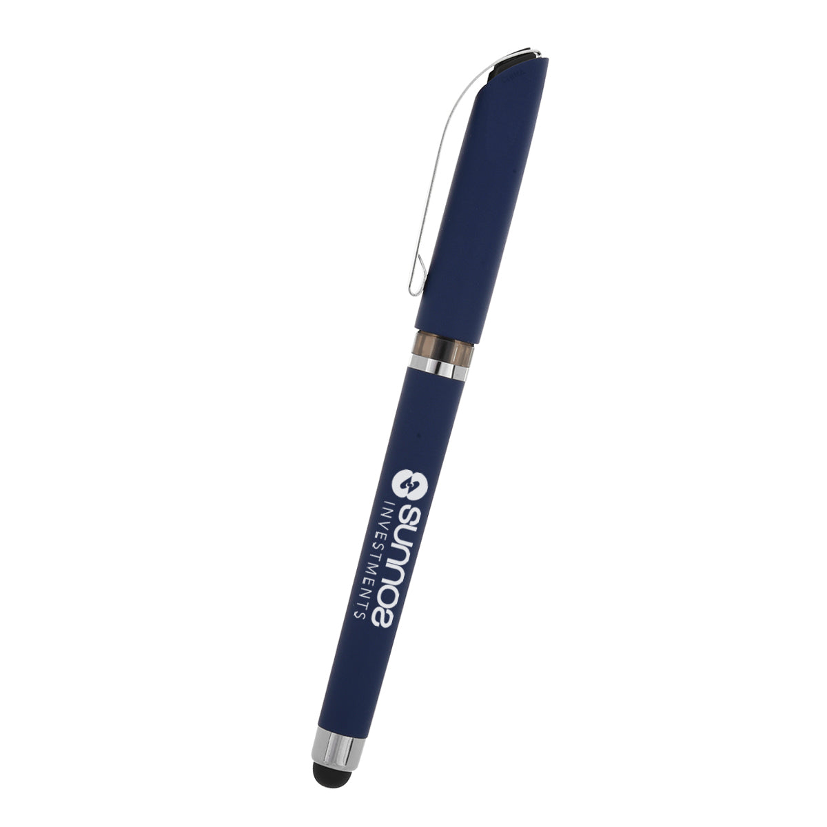 Custom logo Avendale Velvet Touch Stylus Gel Pen