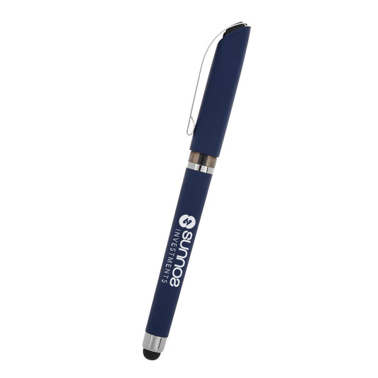 Custom logo Avendale Velvet Touch Stylus Gel Pen