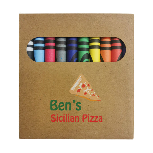 Custom logo 10 Piece Crayon Box Set