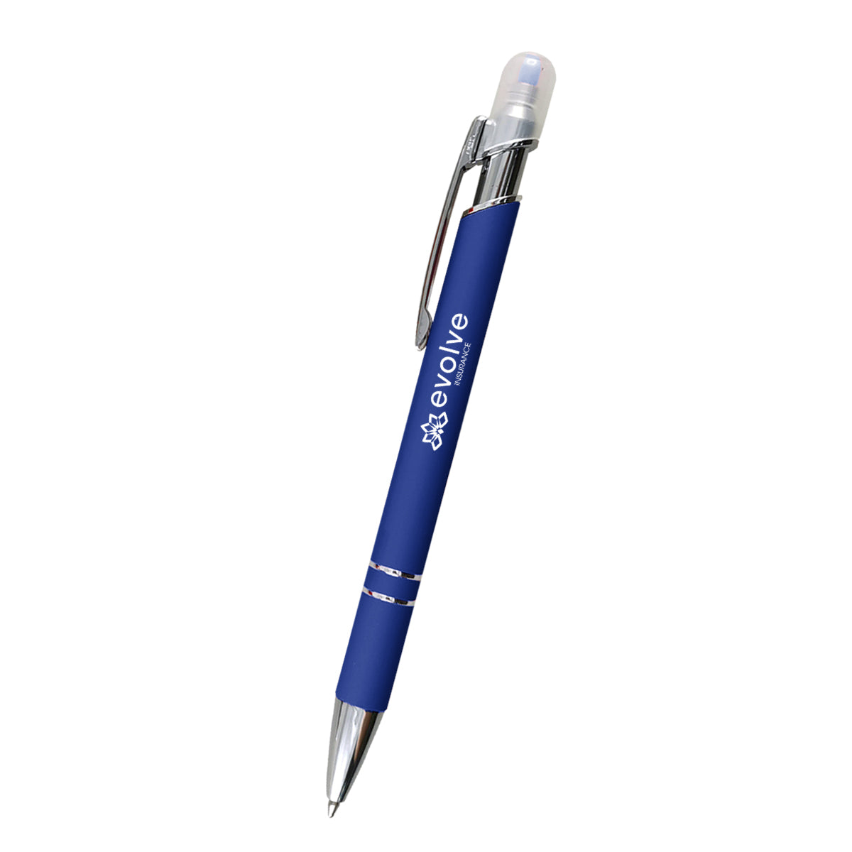 Custom logo Mia Incline Pen With Highlighter