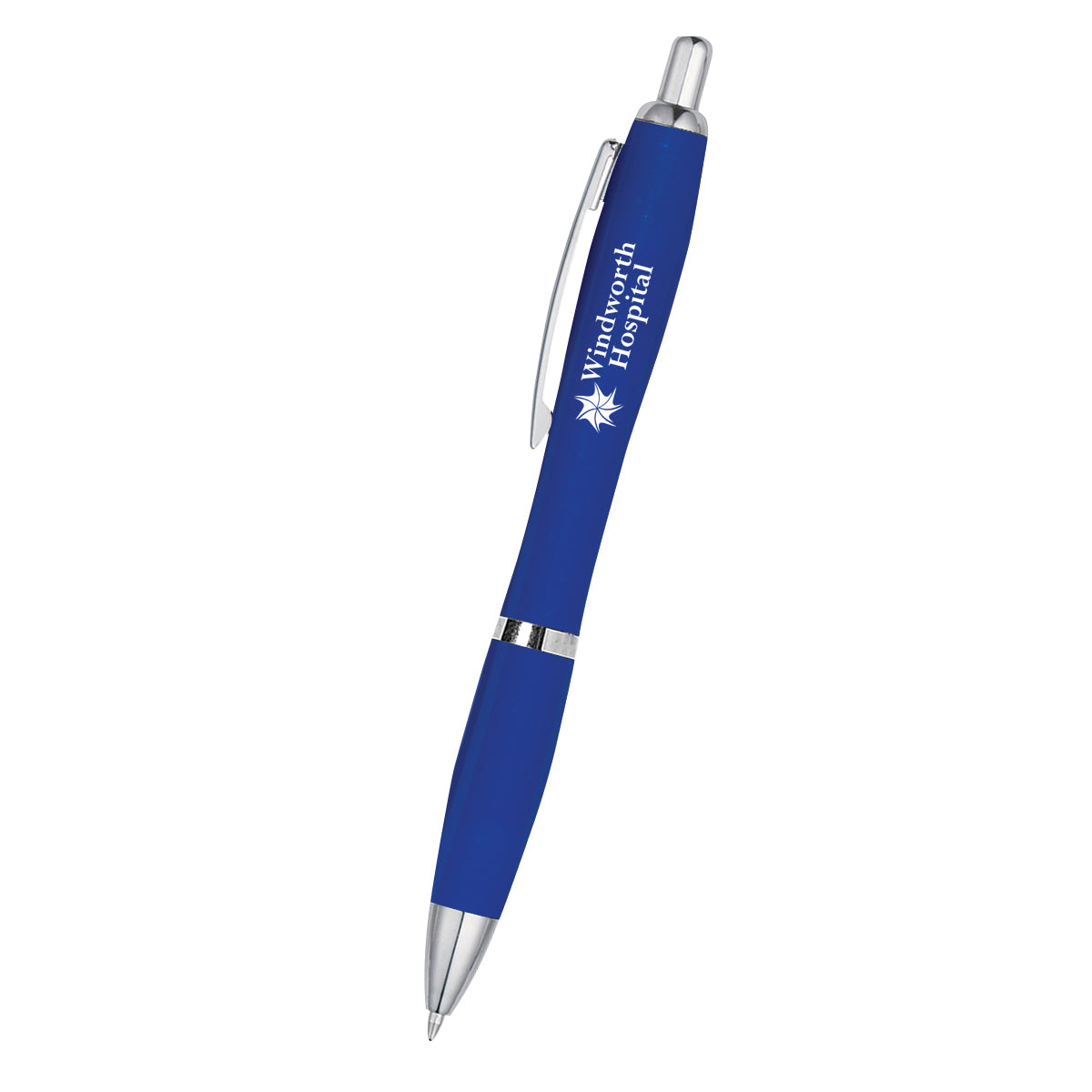 Custom logo Satin Pen With Antimicrobial Additive