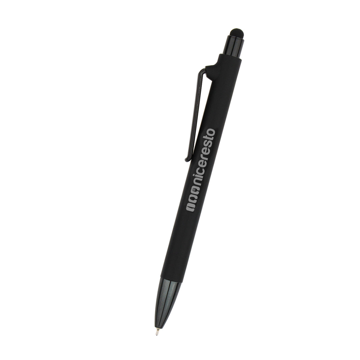 Custom logo Sonnie Rubberized Sleek Write Pen