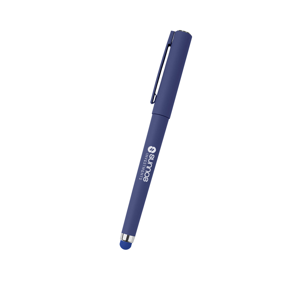 Custom logo Jazzy Gel Pen With Stylus