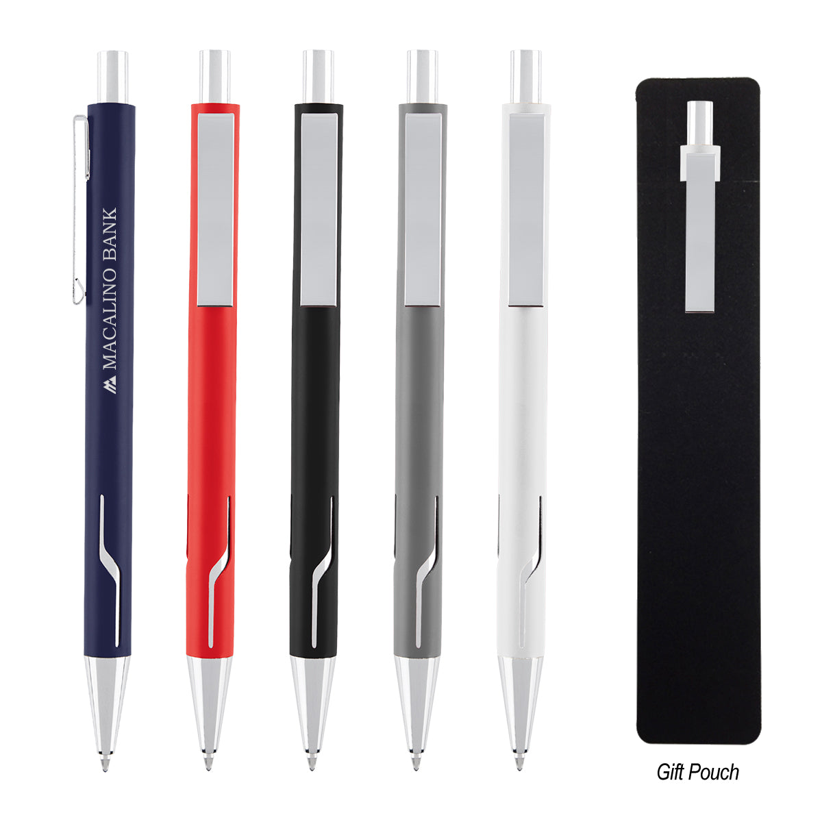 Custom logo Dalton Recycled Aluminum Pen