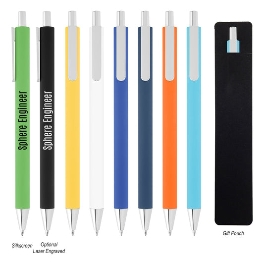 Custom logo Riley Recycled Aluminum Pen