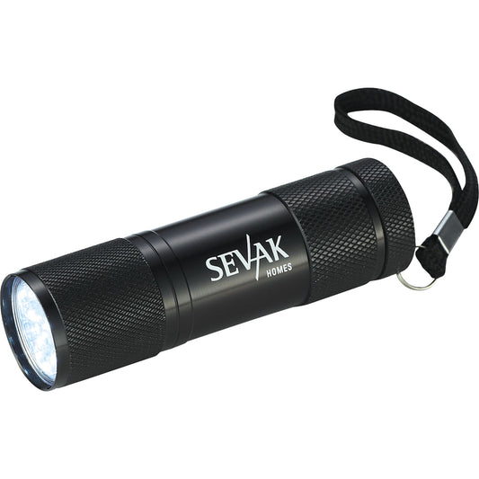 Custom logo Gripper 9 LED Flashlight