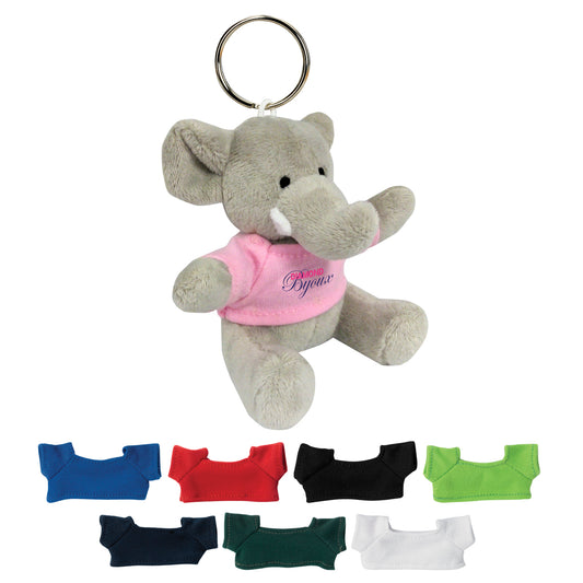 Custom logo Mini Elephant Key Chain