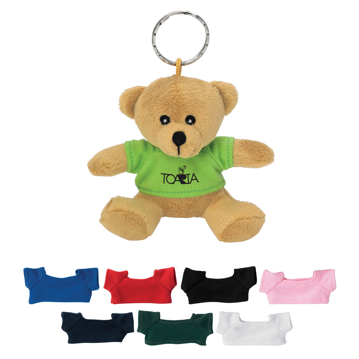 Custom logo Mini Bear Key Chain