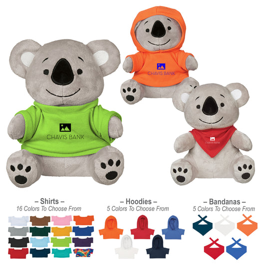 Custom logo 8 ½" Koko Koala