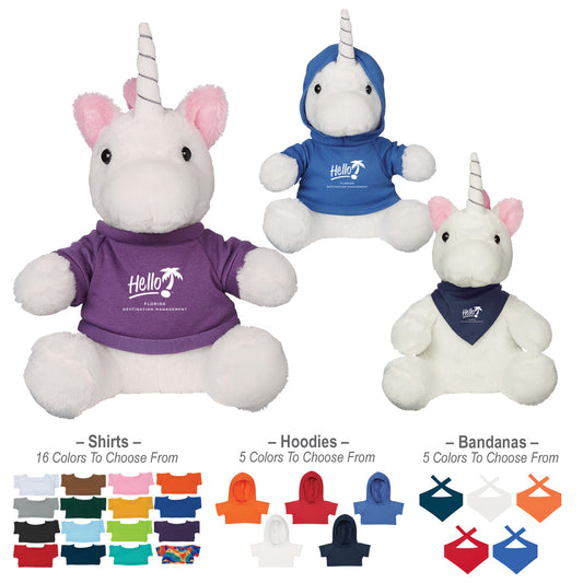 Custom logo 8 ½" Mystic Unicorn