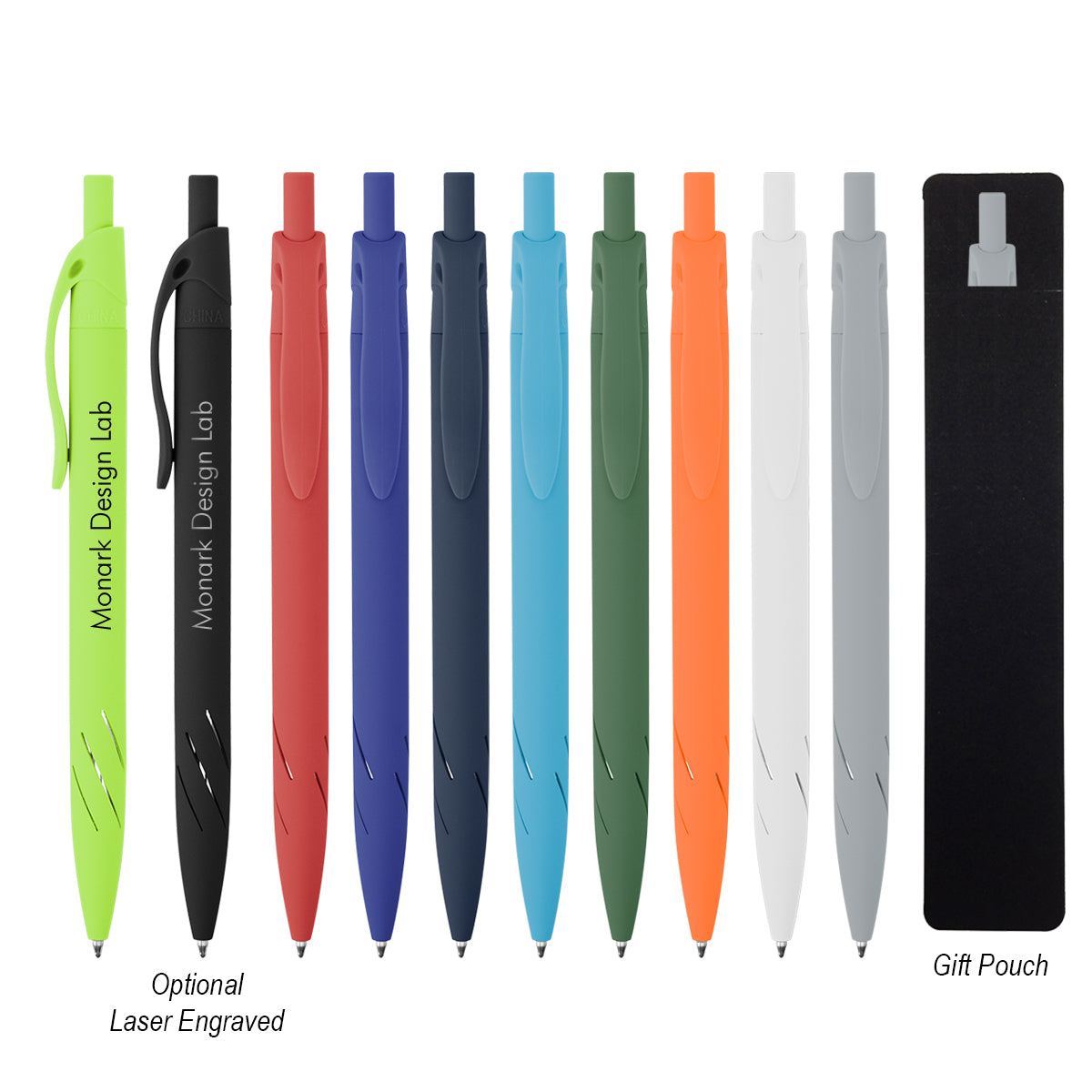 Custom logo Bennett Recycled Aluminum Pen