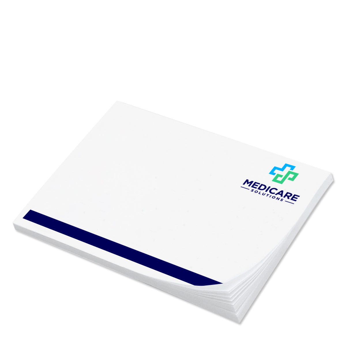 Custom logo Post-it® 4" x 3" Full Color Recycled Notes – 50 Sheets