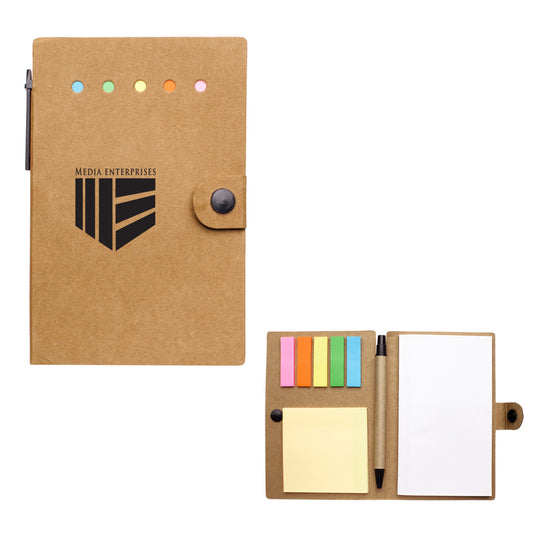Custom logo Small Snap Notebook With Desk Essentials