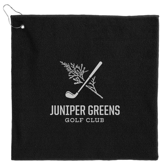 Custom logo 15" x 15" Recycled 300g Terry Polyester Towel
