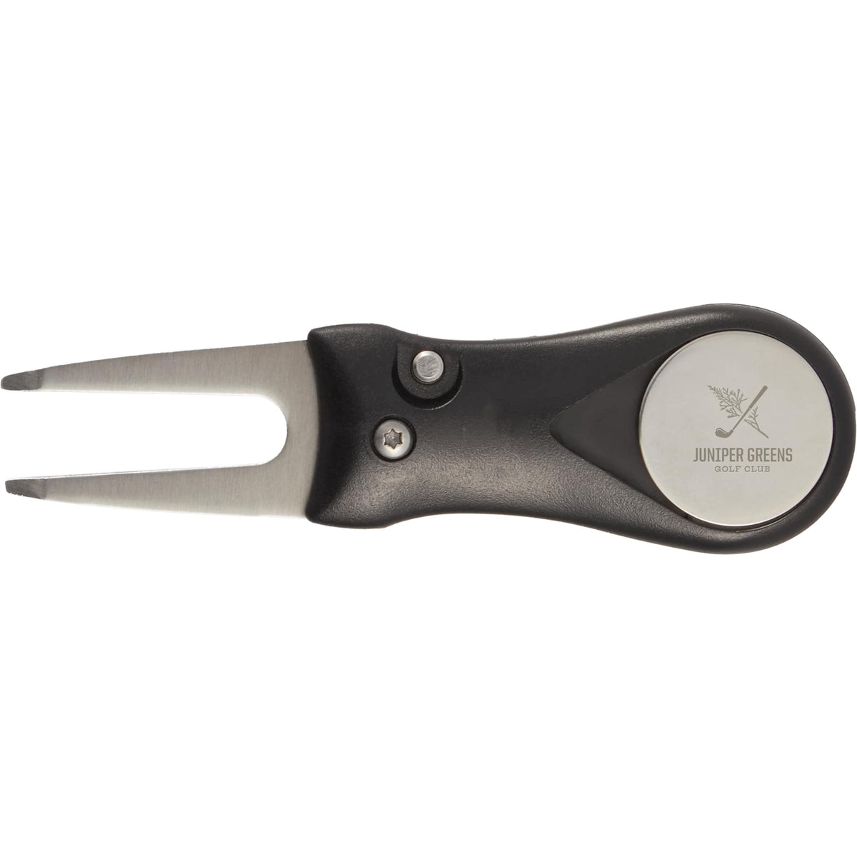Custom logo Recycled Retractable Divot Tool w/ Ball Marker