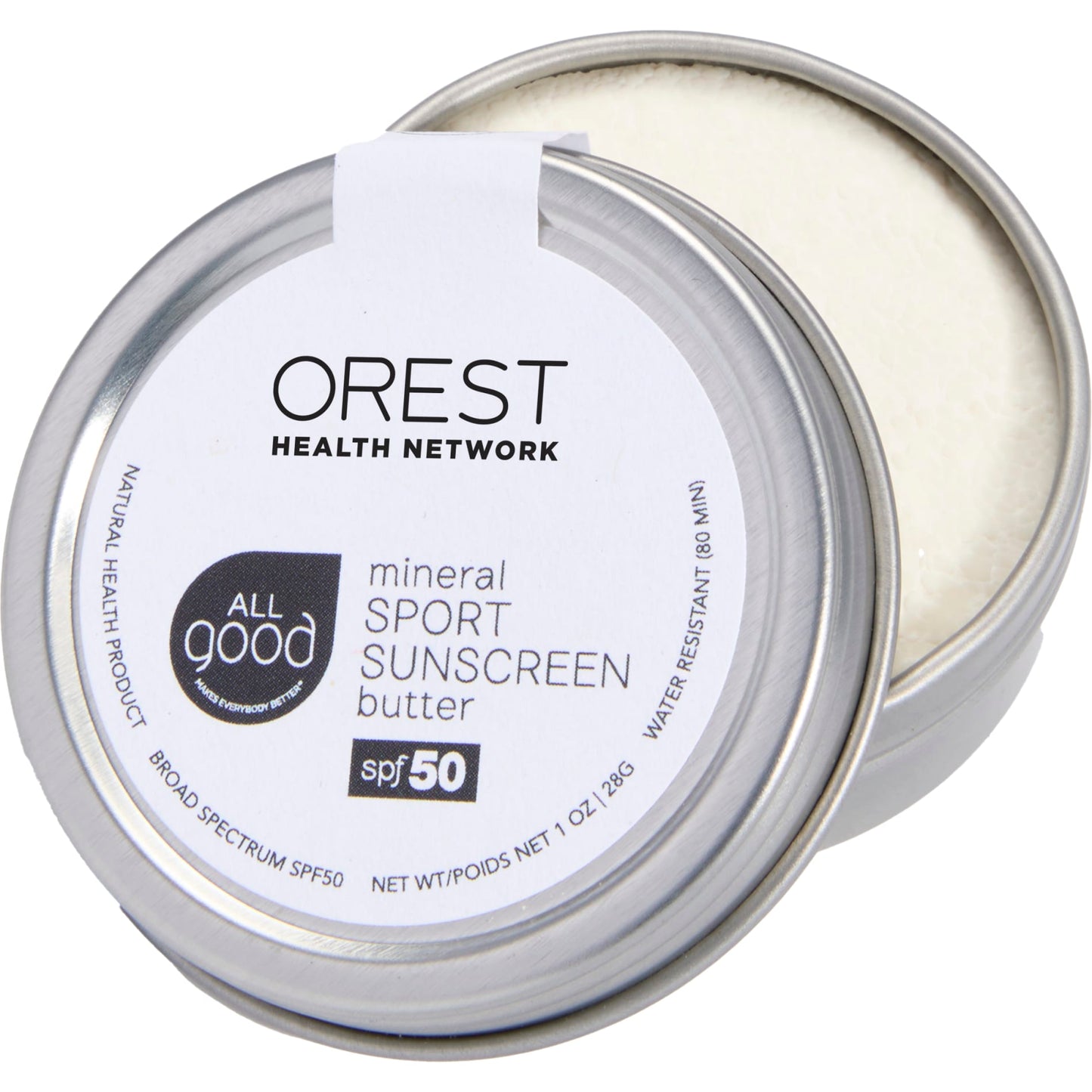 Custom logo All Good Sunscreen Butter