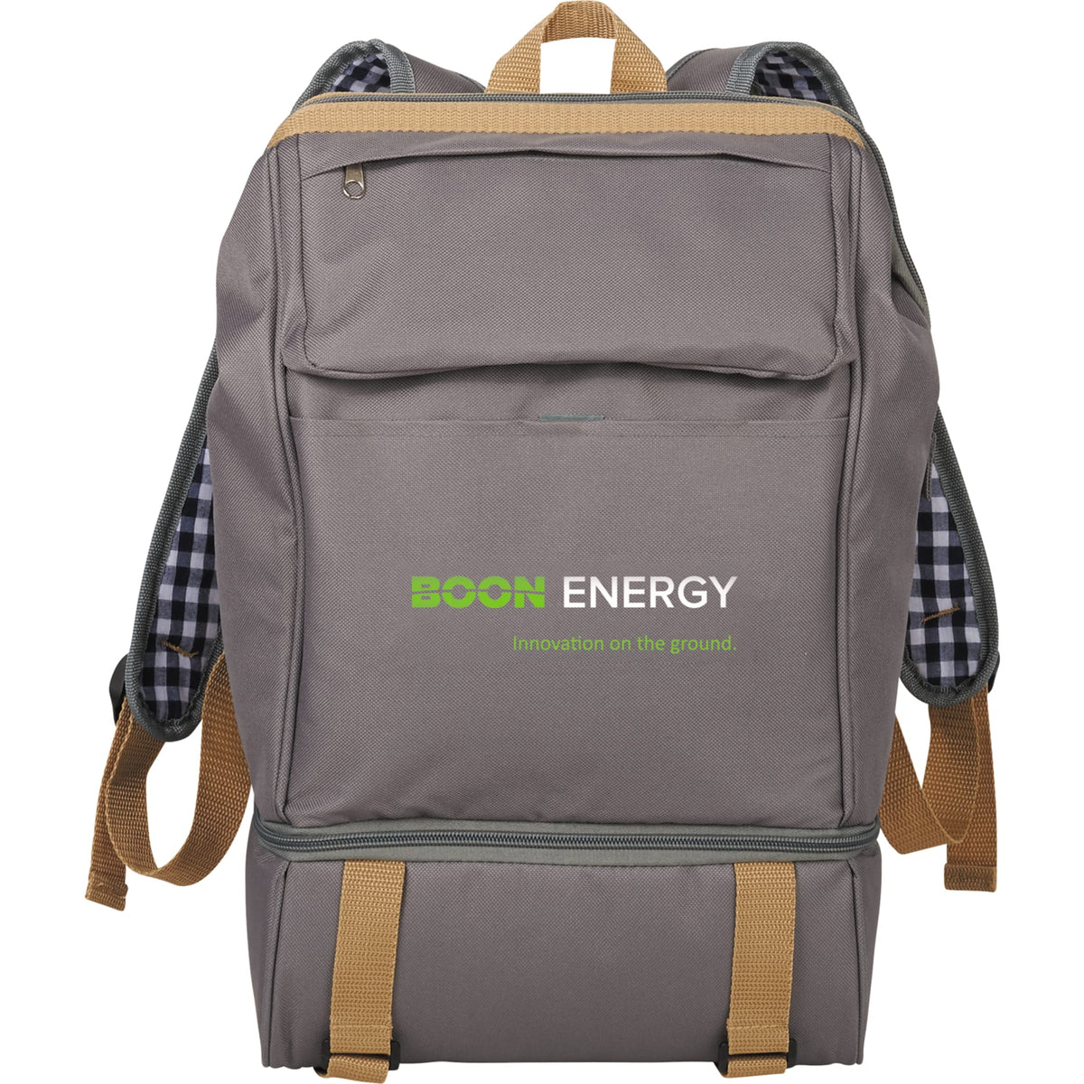 Custom logo Café Picnic Backpack for Two