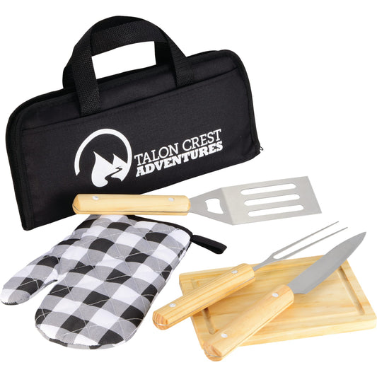Custom logo 5pc BBQ Set