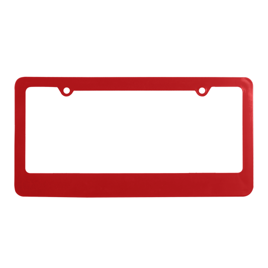 Classic License Plate Frame with 2 Holes