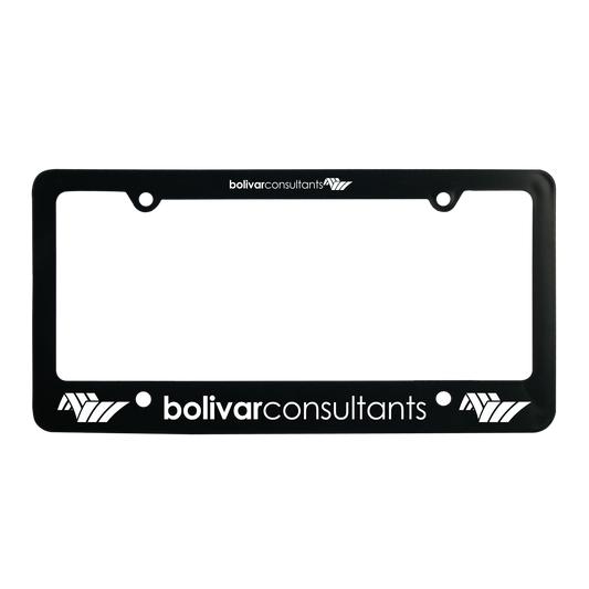 Classic License Plate Frame with 4 Holes