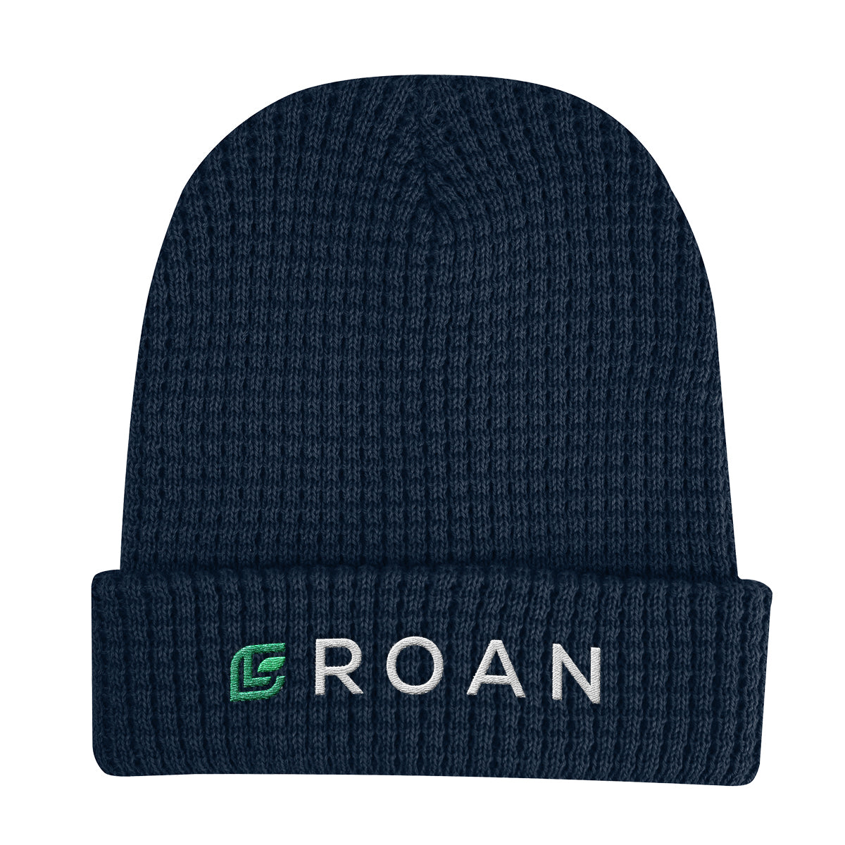 Custom logo Whistler Waffle Knit rPET Beanie