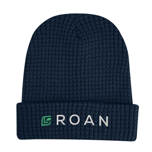 Custom logo Whistler Waffle Knit rPET Beanie