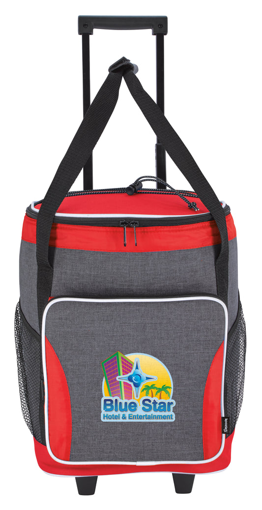 Two-Tone Tailgate Rolling Cooler